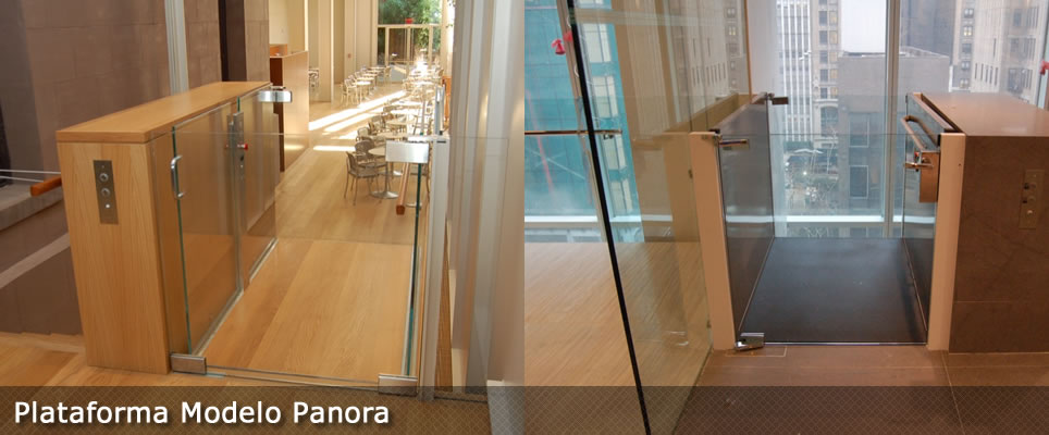 plataforma elevatoria para cadeirante modelo panora